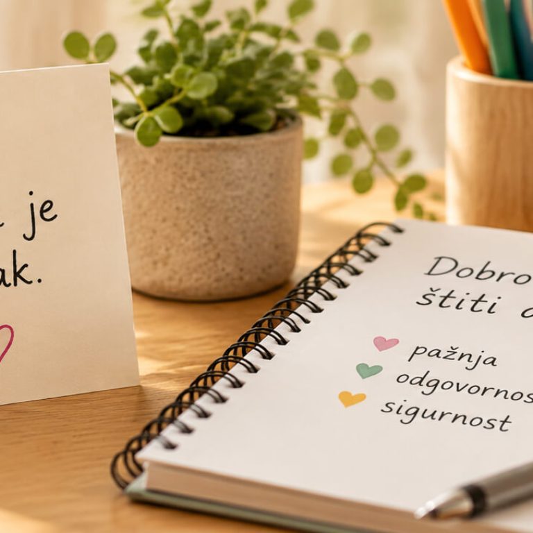 Od dobre namjere do dobrog postupanja